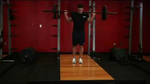 Barbell Lunge