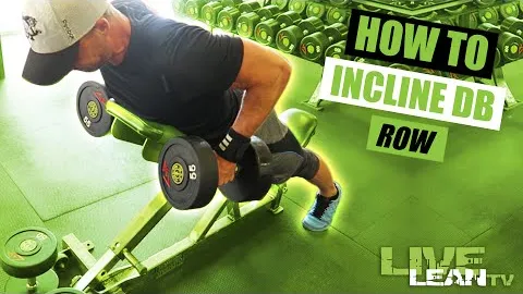 Incline Dumbbell Row