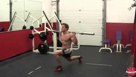 Barbell Lunge