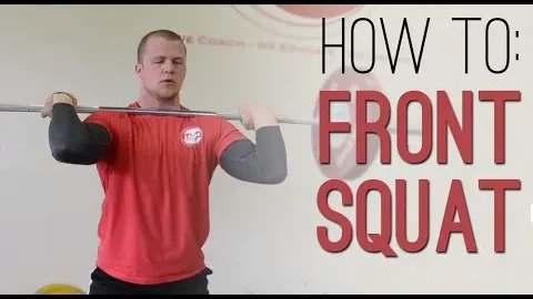 Barbell Front Squat