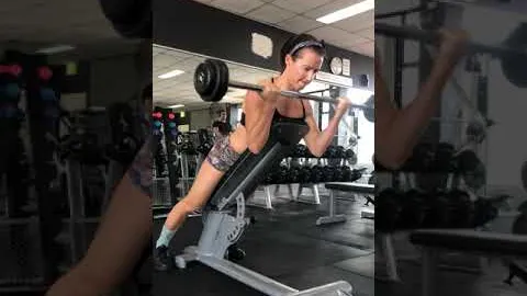 Barbell Spider Curl