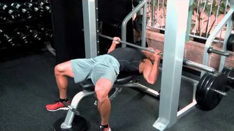 Smith Machine Decline Press