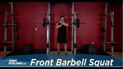 Barbell Front Squat