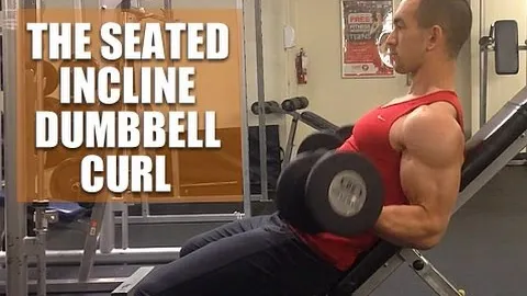 Seated Incline Dumbbell Bicep Curl