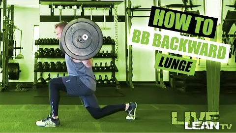 Barbell Reverse Lunge