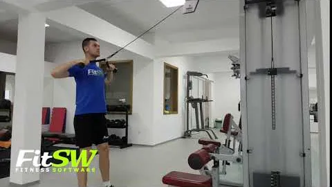 Cable Rope Rear Delt Row