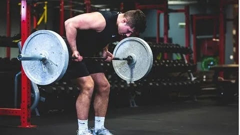 UNDERHAND GRIP BENT-OVER BARBELL ROW