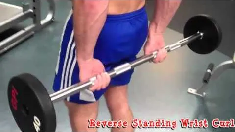 Reverse Standing Wrist Curl