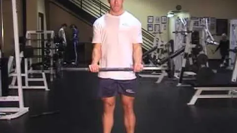 Reverse Barbell Curl