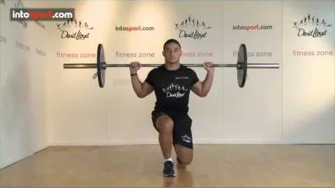 Barbell Lunge