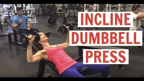 Incline Dumbbell Bench Press