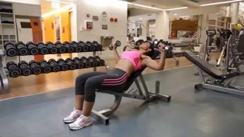 Incline Dumbbell Bench Press