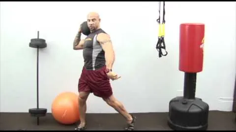 Medicine ball Chop