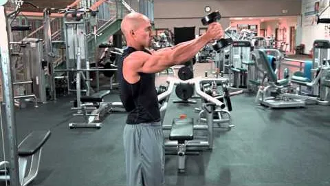 Standing Dumbbell Front Raise Neutral Grip