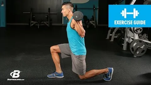 Barbell Reverse Lunge