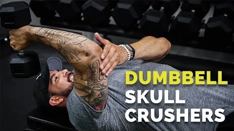 Dumbbell Skull Crusher