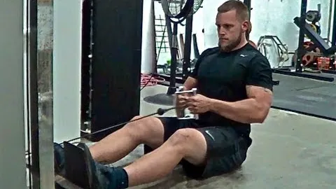 Seated Cable Row V Grip