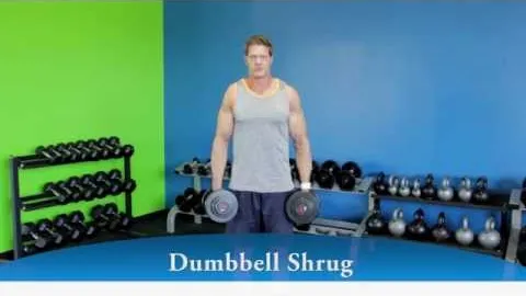 Dumbbell Shrug