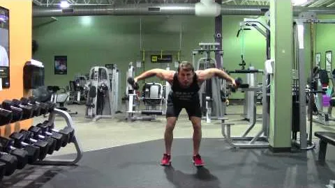 Bent Over Dumbbell Reverse Fly