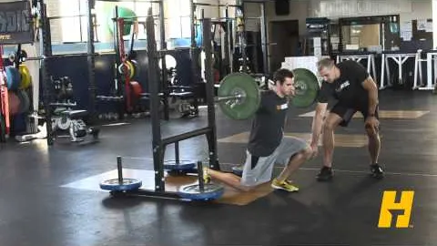 Barbell Lunge