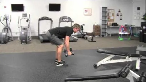 Bent Over Dumbbell Reverse Fly