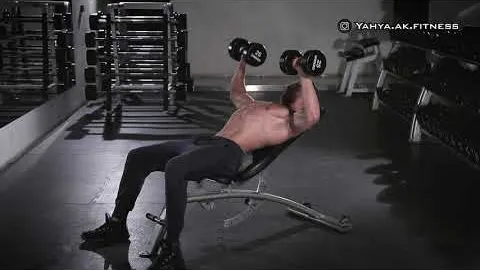 Incline Dumbbell Bench Press