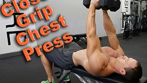 Close Grip Dumbbell Bench Press