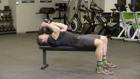 Bent-Arm Dumbbell Pullover