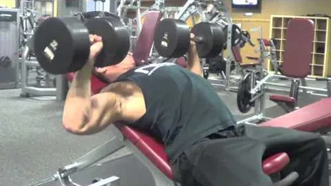 Incline Dumbbell Bench Press