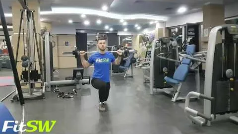 Barbell Lunge