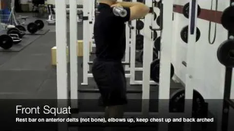 Barbell Front Squat