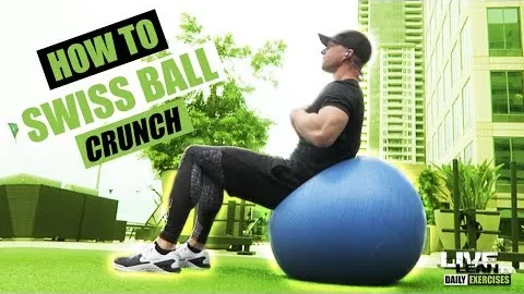 Swiss Ball Crunch