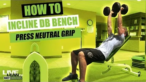 Incline Dumbbell Bench Press