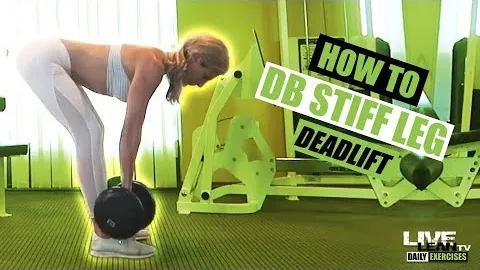 Dumbbell Stiff-Leg Single-Leg Deadlift