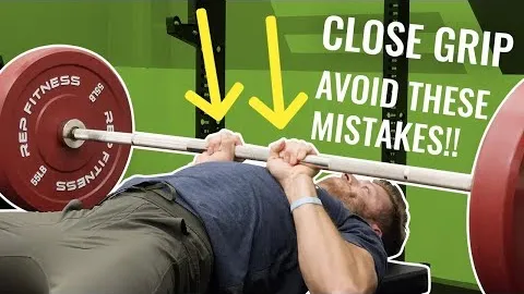 Close Grip Barbell Bench Press