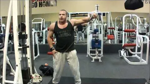 Cable Side Lateral Raise