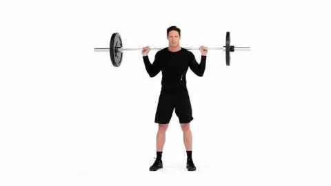 Standing Barbell Calf Raise