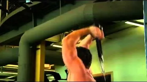 Cable Rope Overhead Triceps Extension