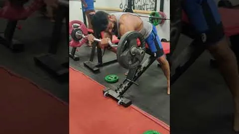 EZ Bar Spider Curl